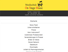 Tablet Screenshot of musikschule-osm.de